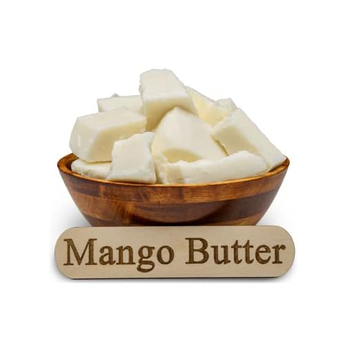 Mango Body Butter 8 oz. 100% Pure Raw Fresh Natural Cold Pressed. Skin Body and Hair Growth, DIY Creams, Balms, Lotions, Soaps.