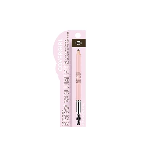 Covergirl Clean Fresh Brow Eyebrow Pencil 600 Dark Brown 0.02 oz (Pack of 1)