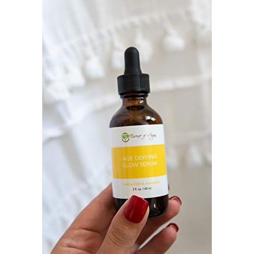 Essence of Argan Glow Face Serum Vitamin C with Alpha Arbutin Matrixyl & Oat Protein for a Firmer Radiant Skin Face Brightening (2 fl oz/60 ml)