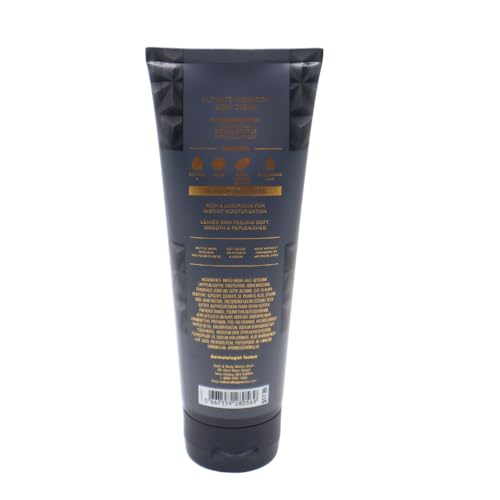 Bath & Body Works VANILLA NOIR Men's Collection Ultimate Hydration Body Cream Gift Set with a Red Bow for Holidays - Pack of 2