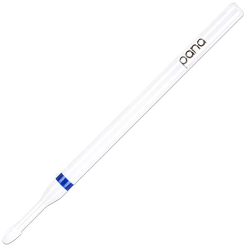 Pana 3/32" Cuticle Clean Safety Nail Ceramic White Carbide Bit (Grit: Medium - M) for Electric Dremel Drill Machine