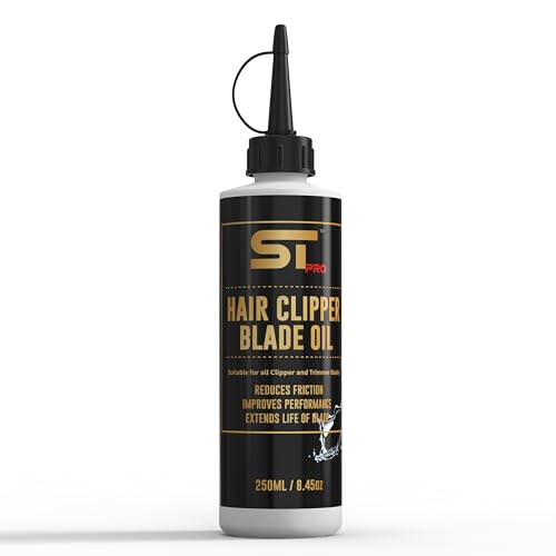 Supreme Trimmer Premium Hair Clipper Blade Lubricating Oil | 250ML Anti-Rust Barber Clipper Oil for Blades, Hair Trimmer | STO925