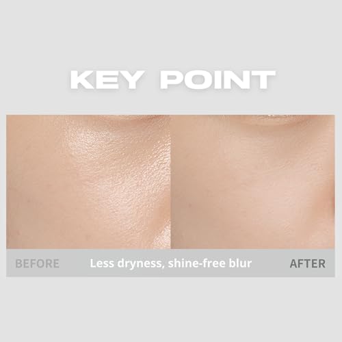 ABOUT TONE Sebum Cut Powder Pact 0.28oz - Extreme Sebum Control Pressed Powder Compact with Mirror and Puff Non-Dry Oil Cut Ultra-Fine Texture Face Makeup Finishing Setting Fixing Longlasting Vegan