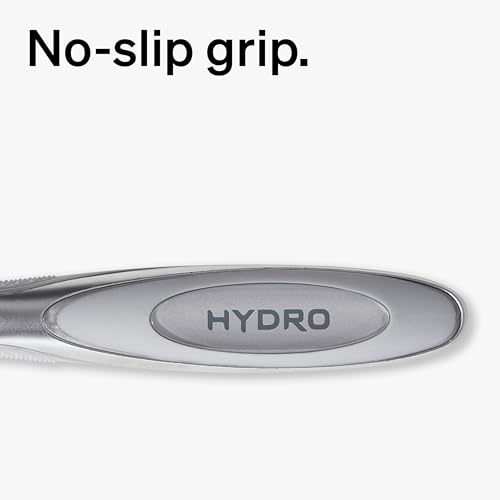 Schick Hydro Dry Skin Razors for Men | 5-Blade Mens Razors for Shaving, 1 Mens Razor Handle with 17 Razor Blades Refills