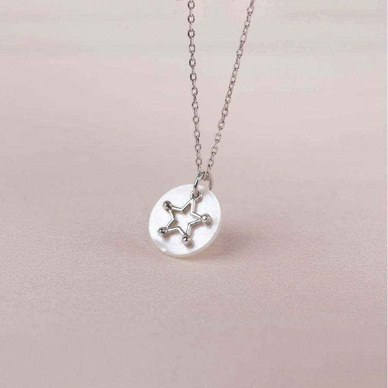 Sterling Silver Birthday Necklace for Best Friend - Friendship Gift