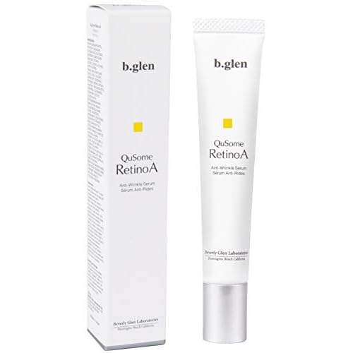 b.glen QuSome RetinoA | Retinol (Vitamin A) | Retinoic Acid Tocopheryl (Vitamins A & E) | Squalane | Organic Shea Butter | Repair Wrinkles | Firms Skin | (15g/0.53oz.)