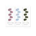 ohora Semi Cured Gel Nail Set of 3 (N Bare Plum & N Cream Sky & N Cream Moss) - Professional Salon-Quality Nail Care