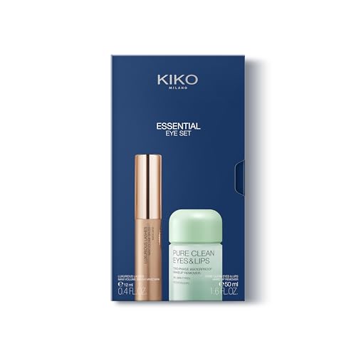 KIKO Milano Essential Eye Set | Make-Up Set: 1 Mascara And 1 Mini Make-Up Remover