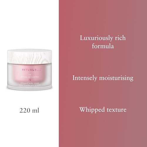 RITUALS The of Sakura Body Cream, Cherry Blossom and Rice Milk Moisturising Body cream