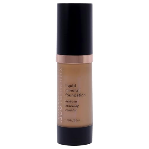 Liquid Mineral Foundation - Nutmeg by Youngblood for Women - 1 oz Foundation