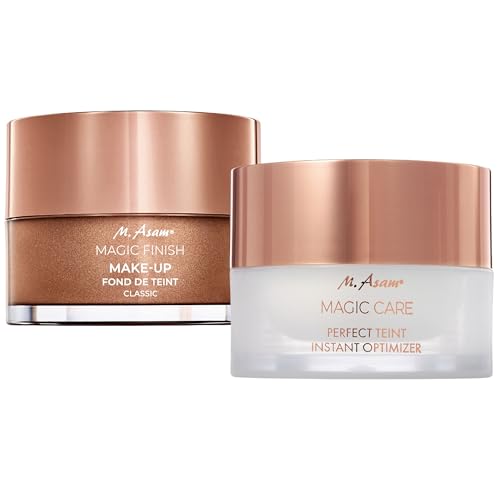 M. Asam Magic Finish Make-Up Mousse (1.01 Fl Oz) and Magic Care Perfect Teint (1.01 Fl Oz) ? 4in1 MAKE-UP and INSTANT SKIN OPTIMIZER