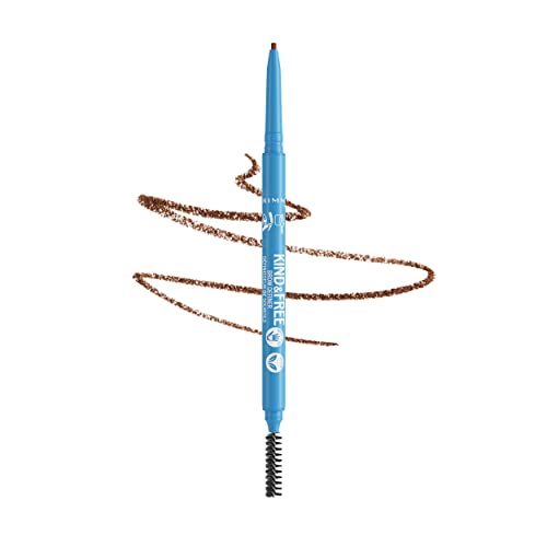 Rimmel Kind & Free Brow Definer, 002 Taupe (Pack of 2)