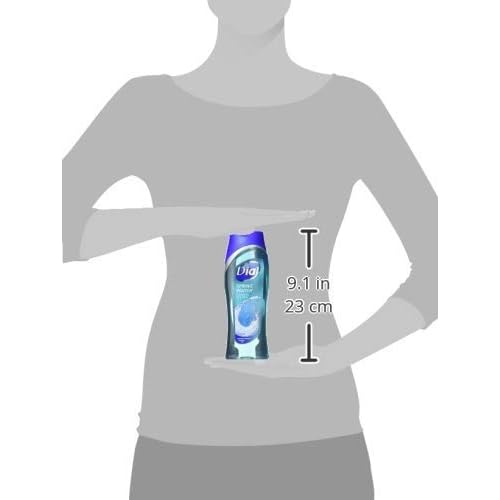 Dial Body Wash Spring Water 16 Ounce Hydrating (473ml) (Pack of 2)