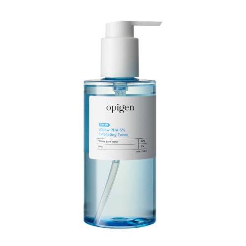 Low pH Willow PHA 5% Exfoliating Toner, Gentle Daily Toner for Brightening, Smoothing, and Clearer-Looking Skin, 7.1 Fl Oz Korean Skin Care