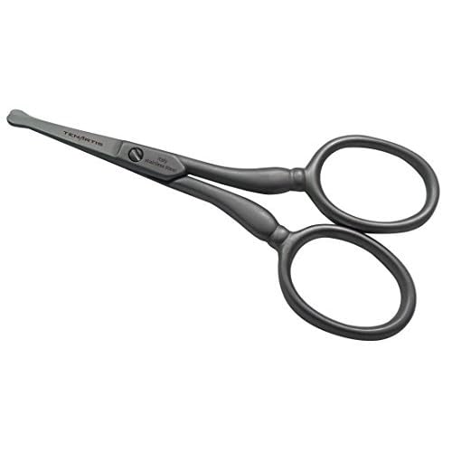Stainless Steel Ear, Nose and Facial Hair Scissors - Tenartis Made in Italy