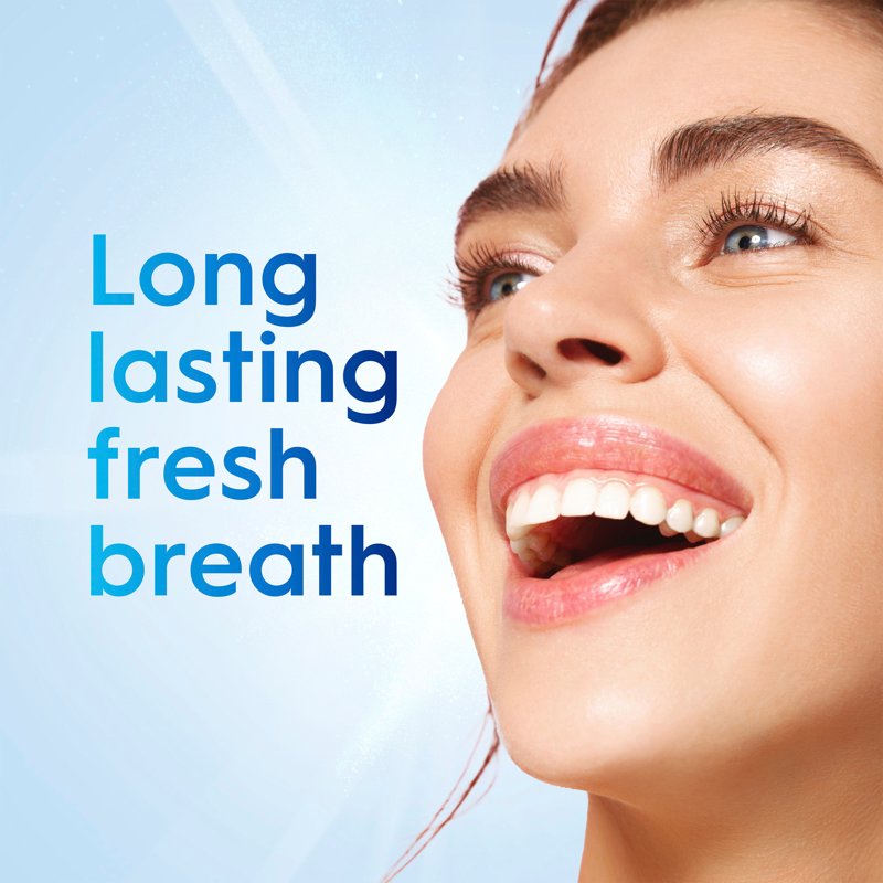 Whitening Toothpaste with Mouthwash Stripes - Minty Fresh, 5.2 oz, 4 Pack