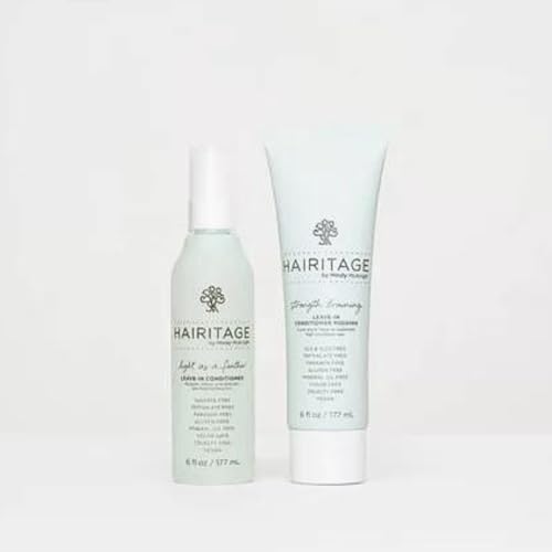 Hairitage Strength Training Leave-In Conditioner Pudding with Coconut Oil + Shea Butter - Softens + Detangles Hair - For Thick + Curly Hair - Rejuvinates + Restores Strands - Frizz Control
