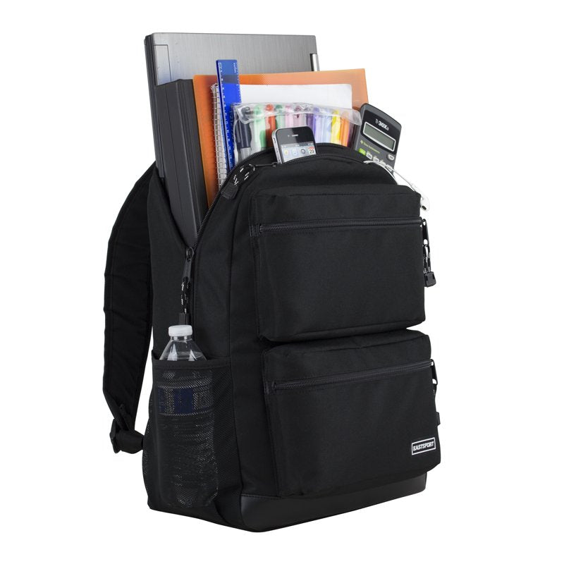 Unisex Campus Tech Backpack - Water Resistant Laptop Bag for School & Work