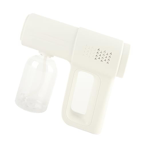 Nanometer Sprayer Machine, Rechargeable Blue Light Sprayer with Electrostatic Atomizer, Cordless Handheld Steam Gun for Skin Hair Home Office Public Places