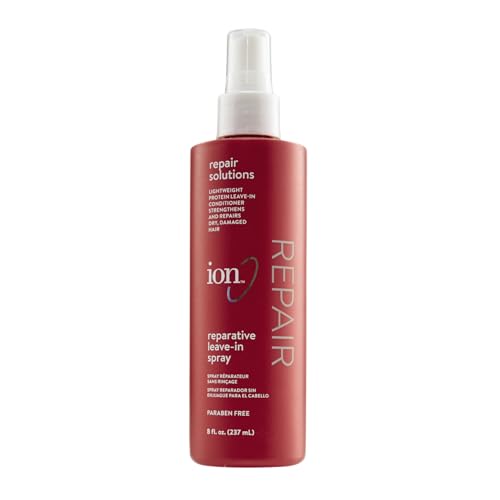 ion Reparative Leave In Spray, Lightweight, Improves Elasticity, Conditioning, Strengthening