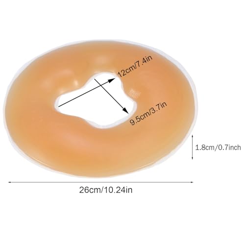 Face Massage Pillow, Silicone Cushion for Massage Table Bed, Bath Pillows Massage Pillow Face Down, Soft Salon Spa Massage Cushion Face Relax Pillow Bolsters Beauty Care(Skin)