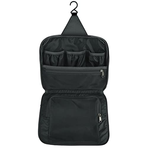 eagle creek Pack-It Reveal Hanging Toiletry Kit - Lies Flat or Hangs, with Hanging Hook and Tons of Pockets, Water-Resistant, Az Blue/Grey - One Size