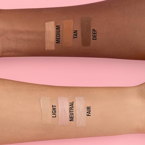 Neutrogena Healthy Skin Glow Perfector Concealer Pen, Lightweight Liquid Makeup for Face with Pro-Vitamin B5 & Vitamin E for a Radiant Finish, Light, 0.1 oz