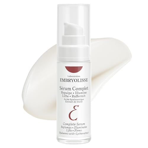 Embryolisse Complete Serum. Advanced Hydrating Formula With Hyaluronic Acid. Replumps, Illuminates, Lifts, Firms, 1.01 Fl Oz