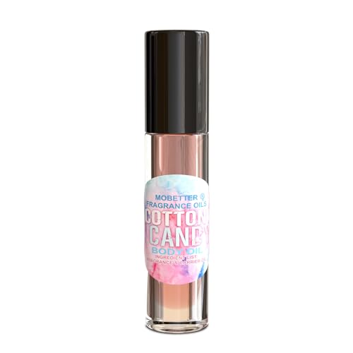 MOBETTER FRAGRANCE OILS Cotton Candy Body Oil Perfume 10ml Roll On Bottle
