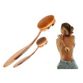 Self-Tan Applicator - Self Tanner Brush for Back - Body and Face Kabuki Brush for Fake Tan, Lotion, Makeup, and Sunscreen, Back Applicator for Sunless Tanner and cream