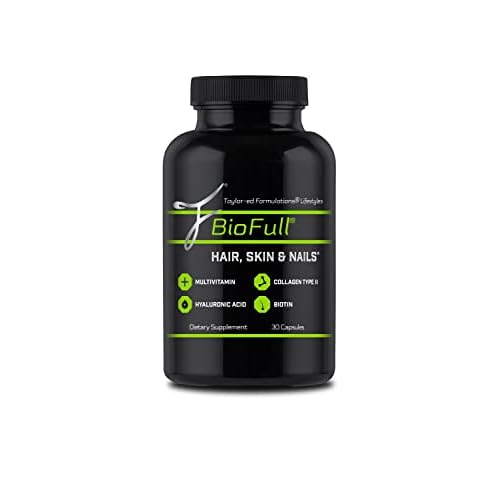 Hair Skin Nails - Biotin Vitamins for Hair, Skin & Nails - Biotin & Collagen Supplement for Women & Men