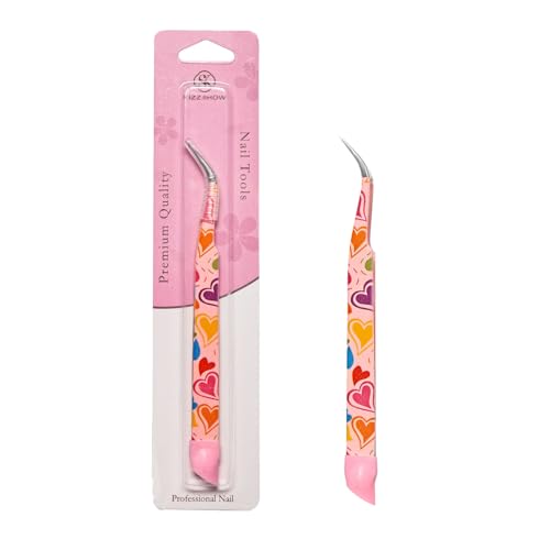 Lash Tweezers for Eyelash Extensions, Stainless Steel Eyelash Extension Tweezers for Volume, Facial Hair, Eyebrow, Hair Removal, Crafting Making