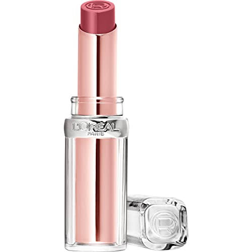 L'Oreal Paris Glow Paradise Hydrating Balm-in-Lipstick Bundle with Pomegranate Extract, Blush Fantasy 0.1 Oz and Nude Heaven 0.1 Oz