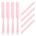 8Pcs Reusable Silicone Wax Applicator Non- Non-Stick Hair Removal Tool for Face, Body, Brows, Spatula Hard Wax Scraper Easy-Clean At-Home or Salon Use