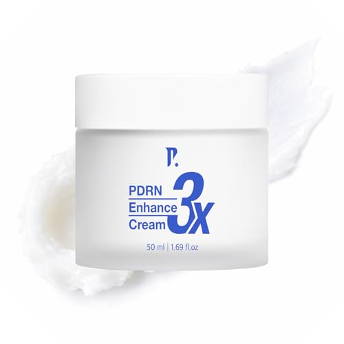 3X PDRN Enhance Cream | Korean Aesthetic Spa Barrier Recovery | 3rd Gen Vegan-Friendly PDRN | Tranexamic Acid 10,000ppm + Trehalose | Post-Treatment & Device Use Comfort | 1.69 fl.oz