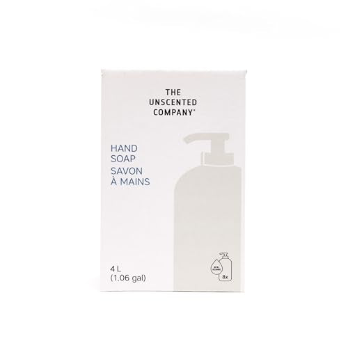 The Unscented Company, Box Soap Hand Home Refill, 140.8 Fl Oz