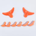 PERMANIA Lash Revise Pad, 3 Sizes Removable Eyelash Fix Shields Reusable Lash Separator Palette Plate Lash Lift Tool (Orange)