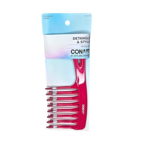 Conair Styling Essentials Style & Detangle Comb 1 ea (Pack of 3)