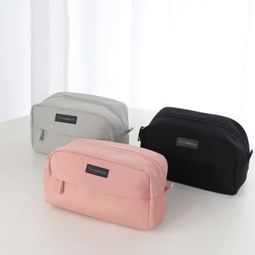 Travel Makeup Bag Cosmetic Bags for Women, Large Capacity Wide-open Pouch Waterproof Toiletry Bag Make up Organizer Scandihome Series