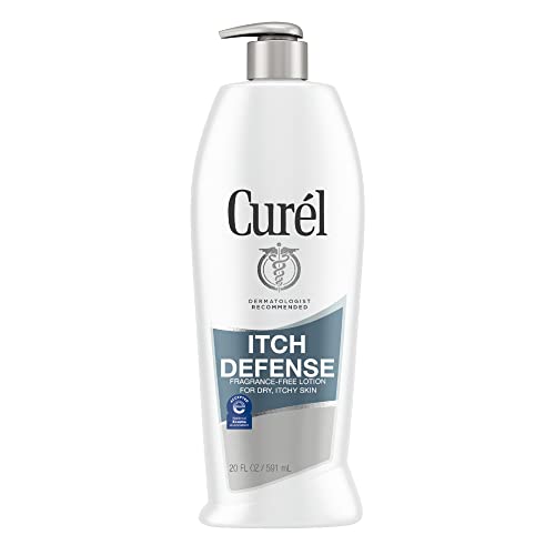 Curel Hydra Therapy, Itch Defense Moisturizer, Wet Skin Lotion, 12 Ounce & Itch Defense Calming Body Lotion, Moisturizer for Dry, Itchy Skin, Body and Hand Lotion