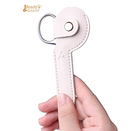 3.75" Round Tip Safe Mini Pubic Hair Scissors For Women, Small Personal Beauty Vaginial Grooming Trimming Bikini Scissors (Pink)