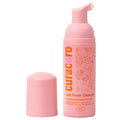 CURACORO 60ML Eyelash Extension Cleanser - Lash Shampoo for Lash Extensions, Eyelash Extension Foam Cleanser for Dry & Sensitive Skin, Gently Removes Waterproof Makeup for Professional & Home Use