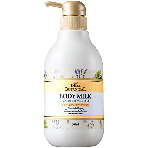 Moist Diane Botanical Moisturizing Body Milk Citrus and White Bouquet Aromafor Unisex, 16.9 Ounce