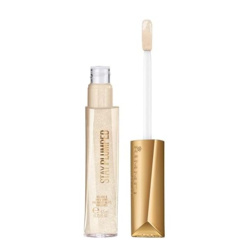 Rimmel Stay Plumped Lip Gloss, 800 Diamond Pop, 1 Count