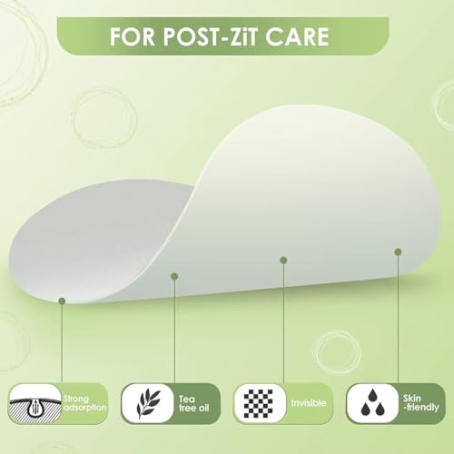 AUSLKA Blemishes Patches - 44 Strips, Hydrocolloid Dots - Large Blemishes Patch - Blemishes Stickers - Zit Breakouts - Suitable for Larger Area Outbreaks