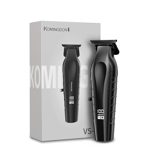 Beard Trimmer for Men Professional,Liners Trimmer Hair Clippers, Precision Edgers Barber Clippers,Zero Gapped T-Blade Hair Trimmer Kit with LCD Display, Hair Cutting Mustache Facial
