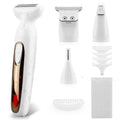 Beard Trimmer for Men, Professional Cordless Hair Clippers Shavers, IPX7 Waterproof Electric Razor for Eyebrow, Body, Face & Mustache, 4 in 1 Grooming Kit, Gifts for Women Men Girl Husband Father