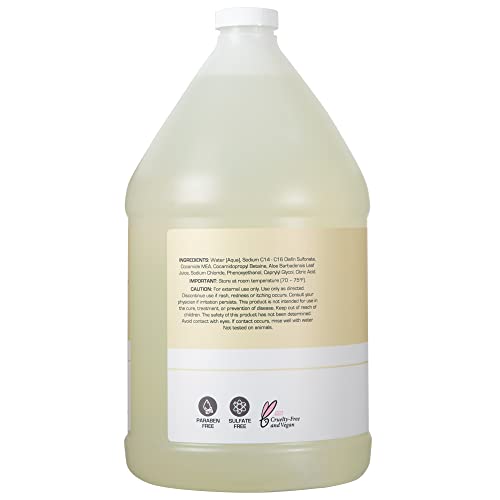 Ginger Lily Farms Club & Fitness Hand Soap + Butter Lotion Bundle, Fragrance Free
