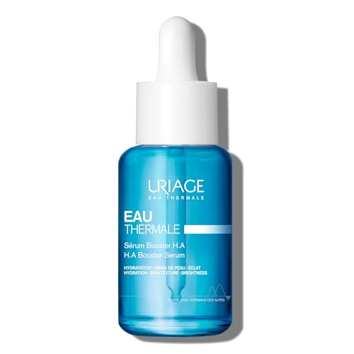 Uriage Eau Thermale Serum Booster With 1,5% Pure&Natural Hyaluronic Acid, 86% Plumped Skin, Peachy-Soft Skin Effect, Lovely Scent, Non-Comedogenic