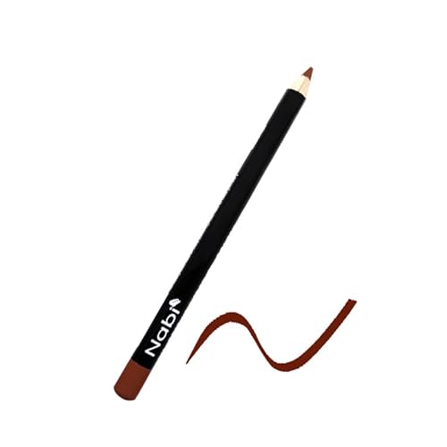 Nabi 12-Piece Brown Lip Liner Pencil Set - Assorted Brown Tones | Long-Lasting Creamy Formula | Lip Makeup Kit for Women